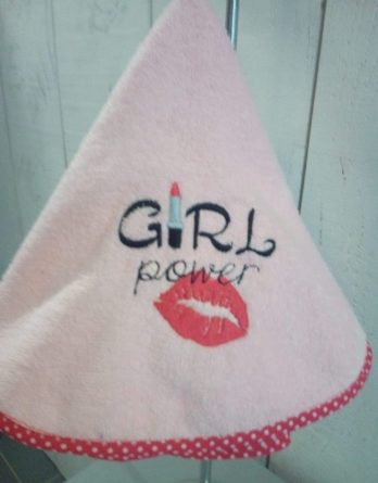 Essuie main "Girl Power"