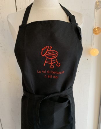 Tablier «  Le roi du barbecue »