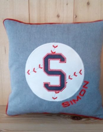 Coussin baseball Simon