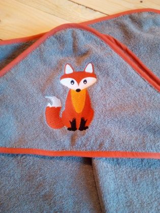 cape de bain renard