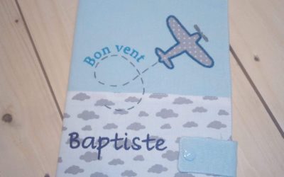 Protège carnet de santé personnalisé