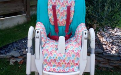 Un nouveau coussin de chaise haute